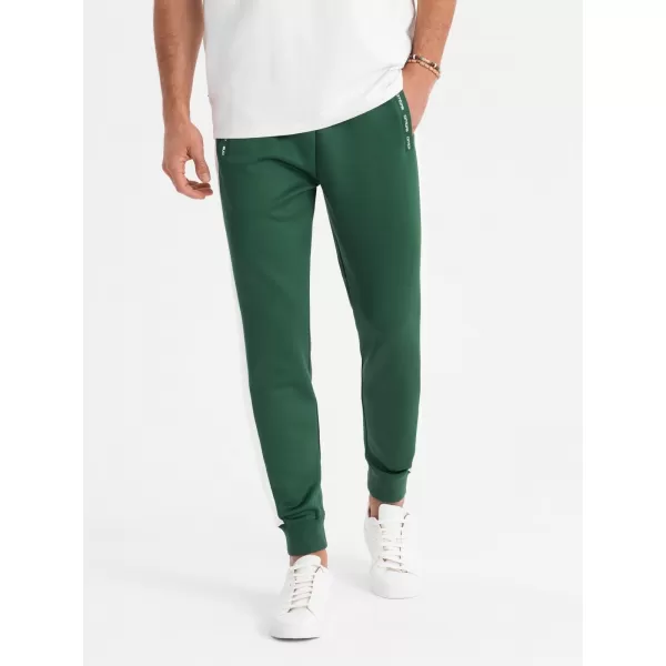  Piese pentru bărbați OMBRE OM-PASK-0229 VERDE ÎNCHIS 