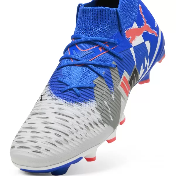  Cizme PUMA FUTURE 8 MATCH FOREVER FG/AG 108423_01 ALB/ALBASTRU/GRI/NEGRU/ROȘU 