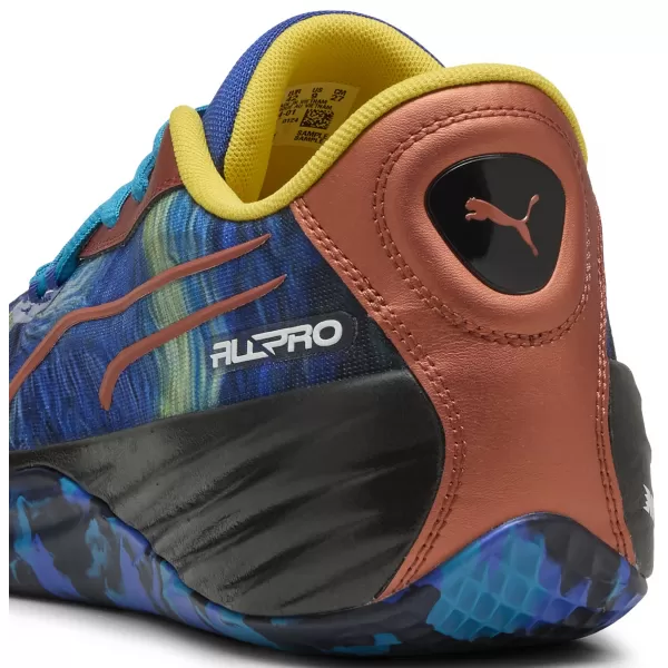  Cizme PUMA ALL-PRO NITRO DYLAN EXHIBIT 311354_01 ALBASTRU VIU/ALBASTRU TROPICAL 