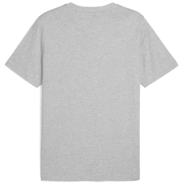  Tricou bărbătesc PUMA GRAPHICS WORDING TEE 684825_04 HEATHER GRI DESCHIS 