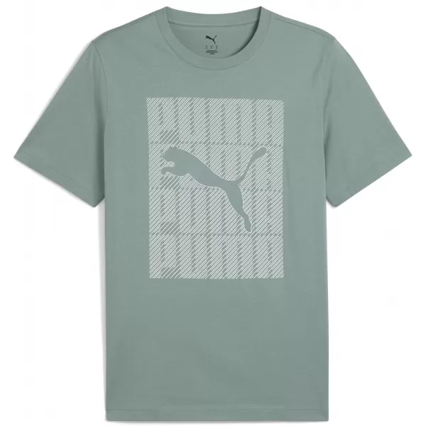  Tricou bărbătesc PUMA GRAPHICS WORDING TEE 684825_30 LUNA VERDE 