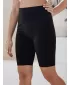 Pantaloni scurți pentru doamne DSTREET SOFT AND FIT SY0420 NEGRU