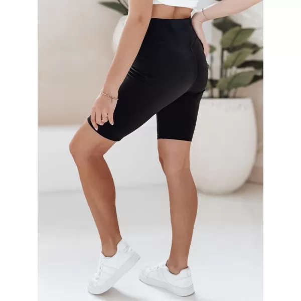  Pantaloni scurți pentru doamne DSTREET SOFT AND FIT SY0420 NEGRU 