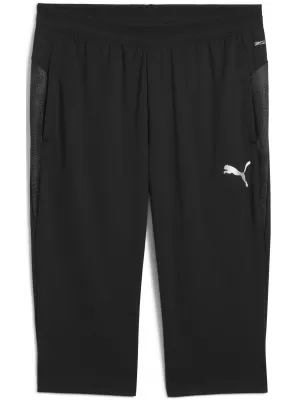 Pantaloni PUMA TEAMCUP TRAINING 3/4 PANTS 659201_03 PUMA BLACK/PUMA SILVER