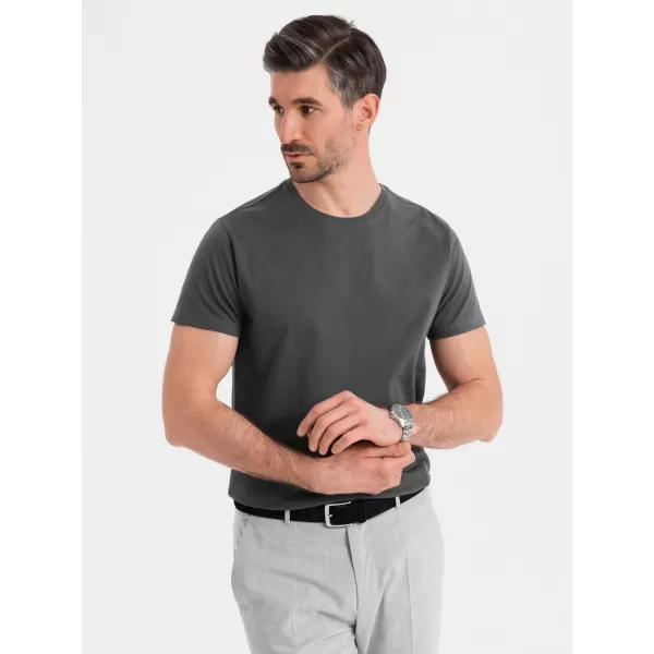  Cămaşă OMBRE OM-TSBS-0236 GRAFIT 