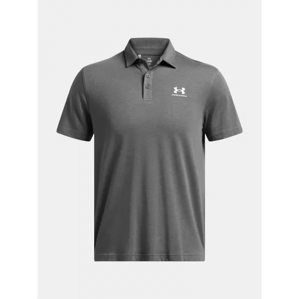  Tricou pentru bărbați UNDER ARMOUR ICON POLO 1386608-025 GRI 