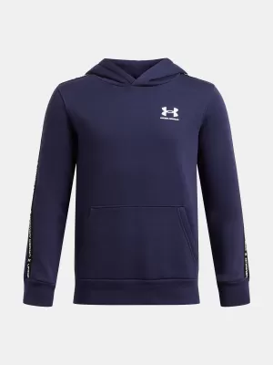 Hanorac pentru băiat UNDER ARMOUR B ICON FLC HD TAPING 1390293-410 ALBASTRU
