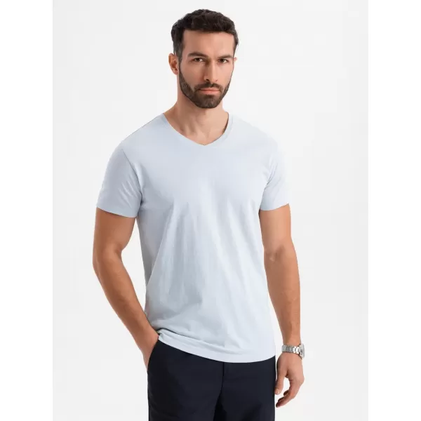  Cămaşă OMBRE OM-TSBS-0237 GRI DESCHIS 