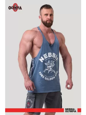 Lărgiș spate muscular spalat GOLDEN AGE 791 BLUE Nebbia