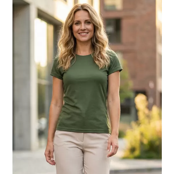  Tricou funcțional de damă ALTISPORT NoPrint NP/ALW041 KAKI 