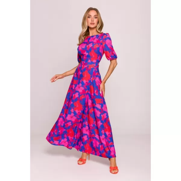  Rochie MOE M858 ROZ 