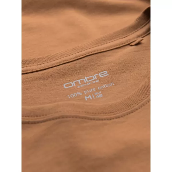  Cămaşă OMBRE OM-TSBS-0236 MARO 