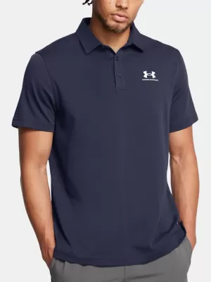 Tricou pentru bărbați UNDER ARMOUR ICON POLO 1386608-410 ALBASTRU