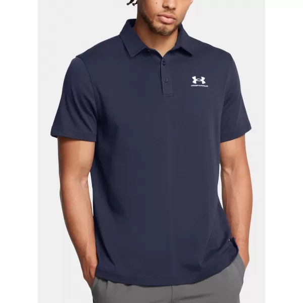  Tricou pentru bărbați UNDER ARMOUR ICON POLO 1386608-410 ALBASTRU 