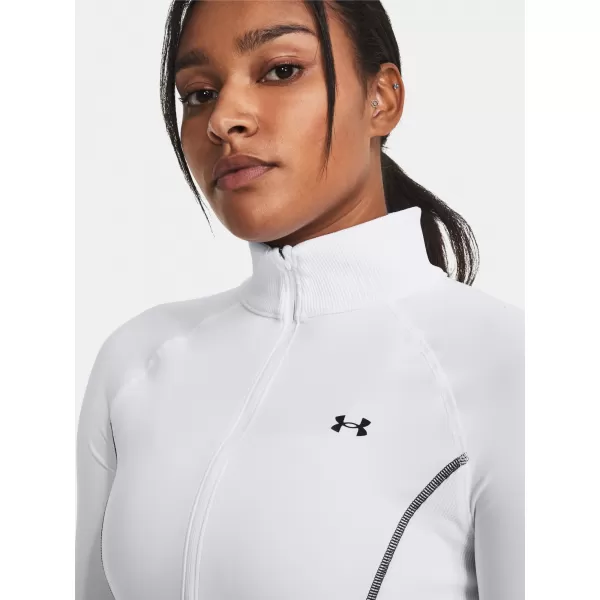  Tricou de damă UNDER ARMOUR TRAIN CW 1/2 ZIP 1379886-100 ALB 