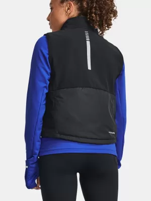 Vesta de dama UNDER ARMOUR STRM SESSION RUN VEST 1378502-001 NEGRU