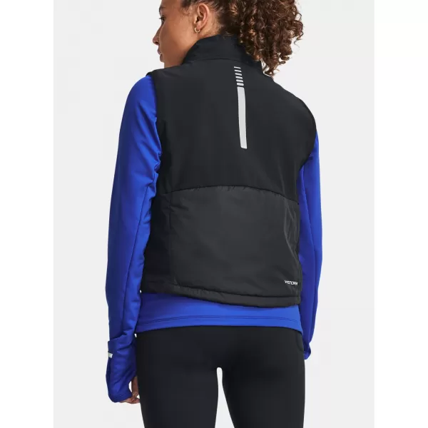  Vesta de dama UNDER ARMOUR STRM SESSION RUN VEST 1378502-001 NEGRU 
