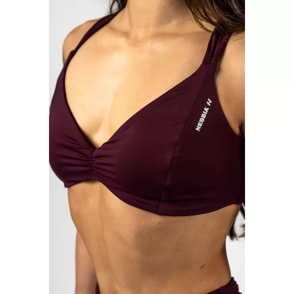  Sutien sport STRONG BEAUTY 424 DARK RED Nebbia 