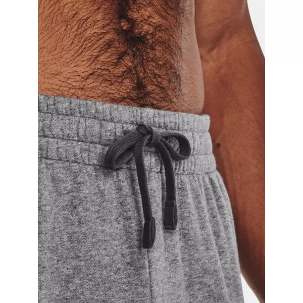  Pantaloni de trening pentru bărbați UNDER ARMOUR RIVAL FLEECE JOGGERS 1379774-025 GRI 