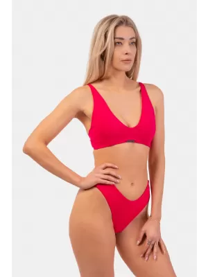 Costume de baie Triangle Bralette cu Tampoane - Top 457 PINK Nebbia