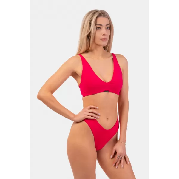  Costume de baie Triangle Bralette cu Tampoane - Top 457 PINK Nebbia 