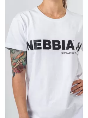 Tricou GYM ESSENTIALS 380 ALB Nebbia