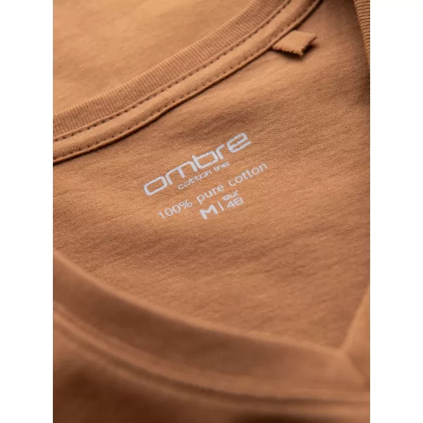  Cămaşă OMBRE OM-TSBS-0237 MARO 