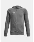 Hanorac pentru băiat UNDER ARMOUR RIVAL FLEECE FZ HOODIE 1379794-025 GRI