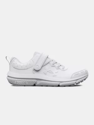 Pantofi băieți UNDER ARMOUR BPS ASSERT 10 AC UFM SYN 3027100-100 ALB