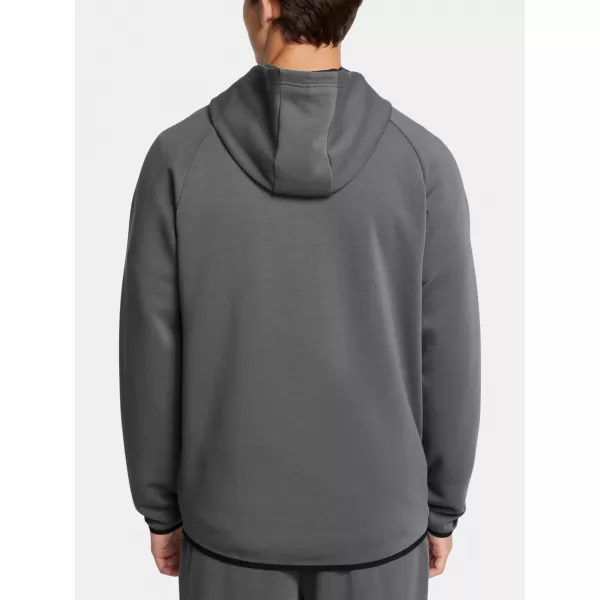  Hanorac pentru bărbați UNDER ARMOUR UA UNSTOPPABLE FLC FZ HD EU GRI 