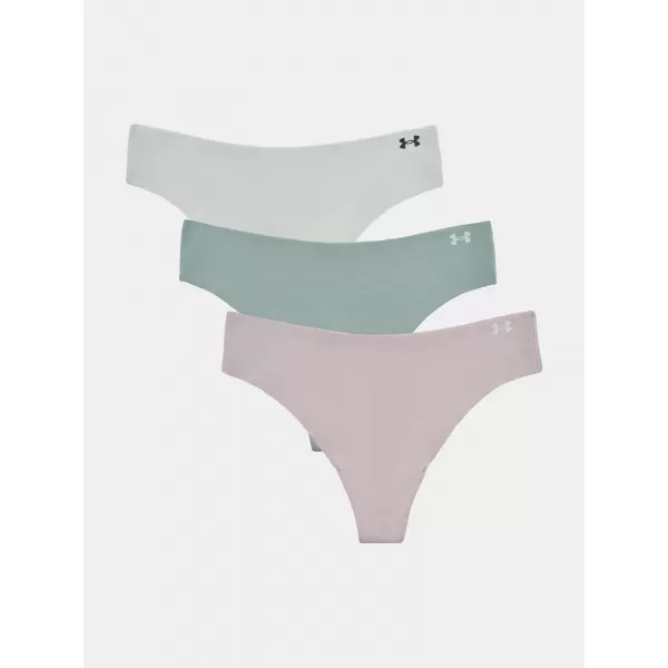  Chiloți de damă UNDER ARMOUR PURE STRETCH NS THONG (3KS) 1383893-009 GRI 