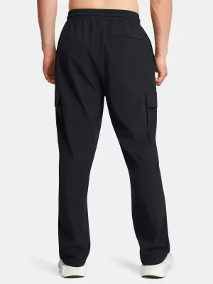 Pantaloni sport pentru bărbați UNDER ARMOUR VIBE WOVEN CARGO PANTS 1386558-001 NEGRU