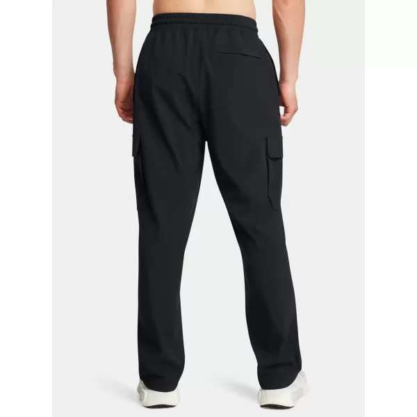  Pantaloni sport pentru bărbați UNDER ARMOUR VIBE WOVEN CARGO PANTS 1386558-001 NEGRU 