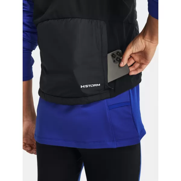  Vesta de dama UNDER ARMOUR STRM SESSION RUN VEST 1378502-001 NEGRU 
