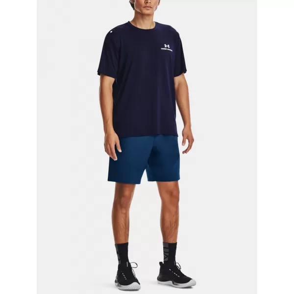  Pantaloni scurți pentru bărbați UNDER ARMOUR UNSTOPPABLE HYBRID SHORTS 1373780-426 ALBASTRU 