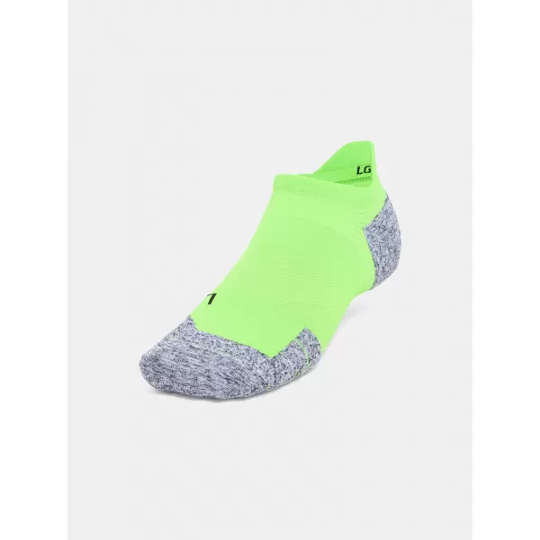  Șosete UNDER ARMOUR AD RUN CUSHION NS TAB (1 PÁR) 1376075-389 VERDE 