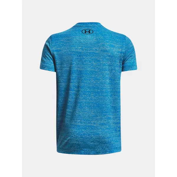  Tricou băieți UNDER ARMOUR TECH VENT JACQUARD SS 1379939-466 ALBASTRU 