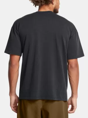 Tricou pentru bărbați UNDER ARMOUR M HW OS LOGO WASH SS 1389147-001 NEGRU