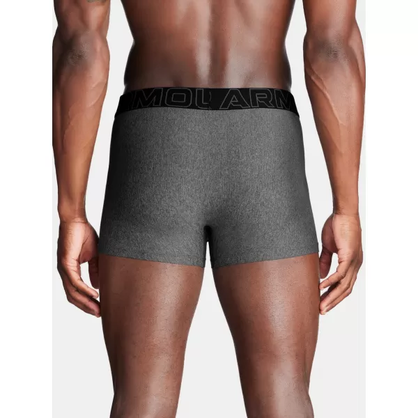  Boxeri pentru bărbați UNDER ARMOUR M PERF TECH 3IN (1KS) 1383877-025 GRI 