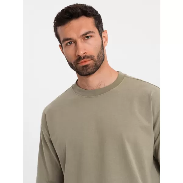  Cămaşă OMBRE OM-TSBC-0234 KAKI 