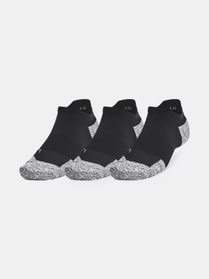 Șosete UNDER ARMOUR AD RUN CUSHION NS (3 PÁRY) 1387044-001 NEGRU