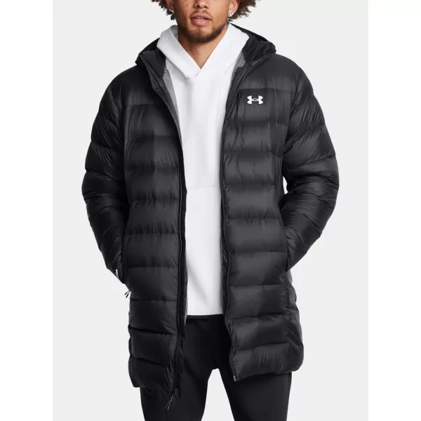  Jachetă pentru bărbați UNDER ARMOUR LEGEND DOWN PARKA 1385839-001 NEGRU 