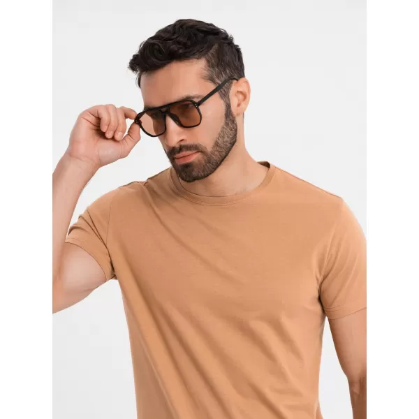  Cămaşă OMBRE OM-TSBS-0236 MARO 