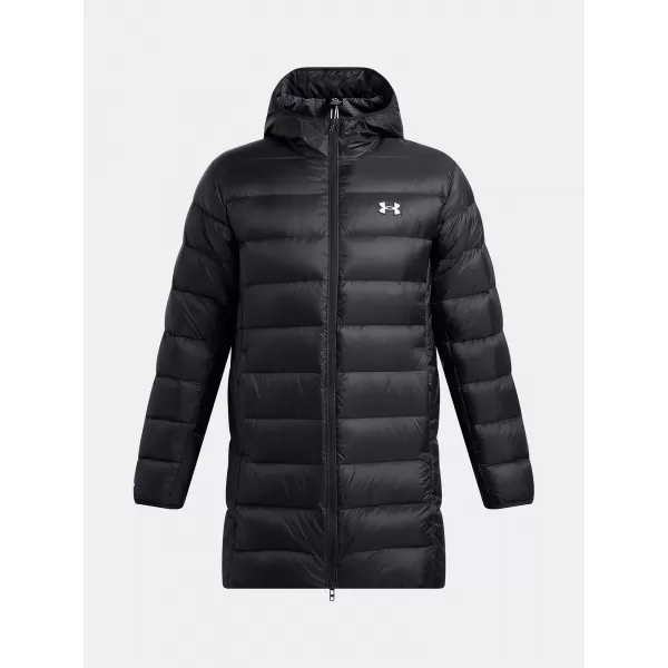  Jachetă pentru bărbați UNDER ARMOUR LEGEND DOWN PARKA 1385839-001 NEGRU 