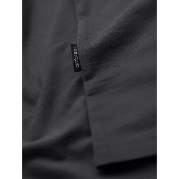  Cămaşă OMBRE OM-TSBS-0237 GRAFIT 