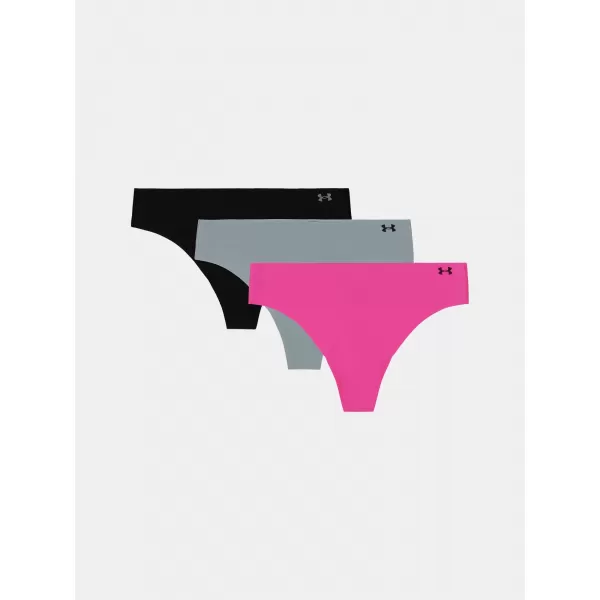  Chiloți de damă UNDER ARMOUR PURE STRETCH NS THONG (3KS) 1383893-652 ROZ 