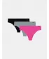 Chiloți de damă UNDER ARMOUR PURE STRETCH NS THONG (3KS) 1383893-652 ROZ
