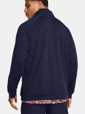 Hanorac pentru bărbați UNDER ARMOUR MIDLAYER QZ LB 1383254-410 ALBASTRU