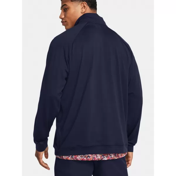  Hanorac pentru bărbați UNDER ARMOUR MIDLAYER QZ LB 1383254-410 ALBASTRU 