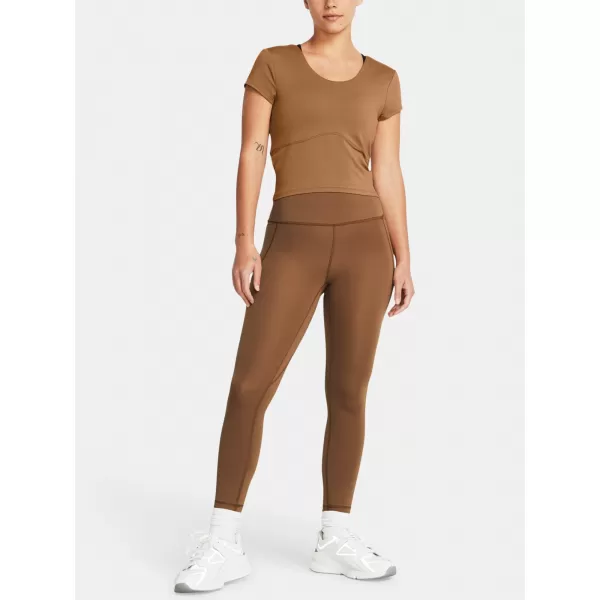  Jambiere de damă UNDER ARMOUR MERIDIAN ANKLE LEG 1382525-253 MARO 